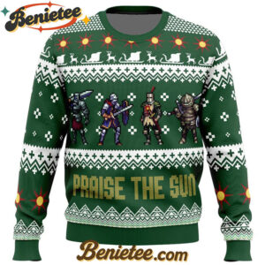Souls Squad Dark Souls Ugly Christmas Sweater