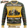 Spend Christmas in Fellowship The Lord of the Rings Ugly Christmas Sweater