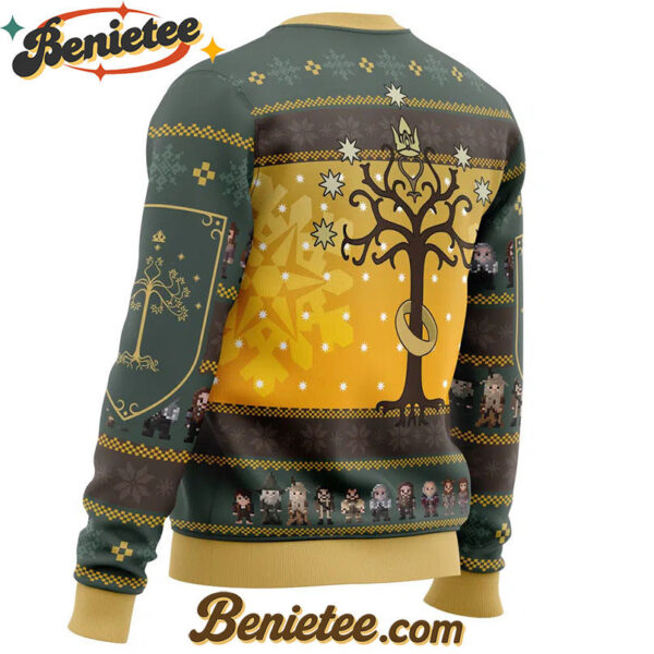 Spend Christmas in Fellowship The Lord of the Rings Ugly Christmas Sweater