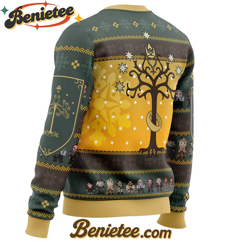 Spend Christmas in Fellowship The Lord of the Rings Ugly Christmas Sweater