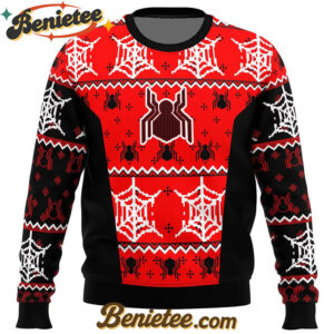 Spiderman Uniform Ugly Christmas Sweater