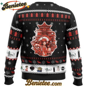 Spirited Away Anime Studio Ghibli Ugly Christmas Sweater