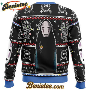 Spirited Away No Face Ugly Christmas Sweater
