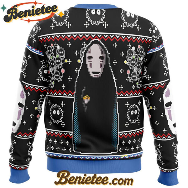 Spirited Away No Face Ugly Christmas Sweater