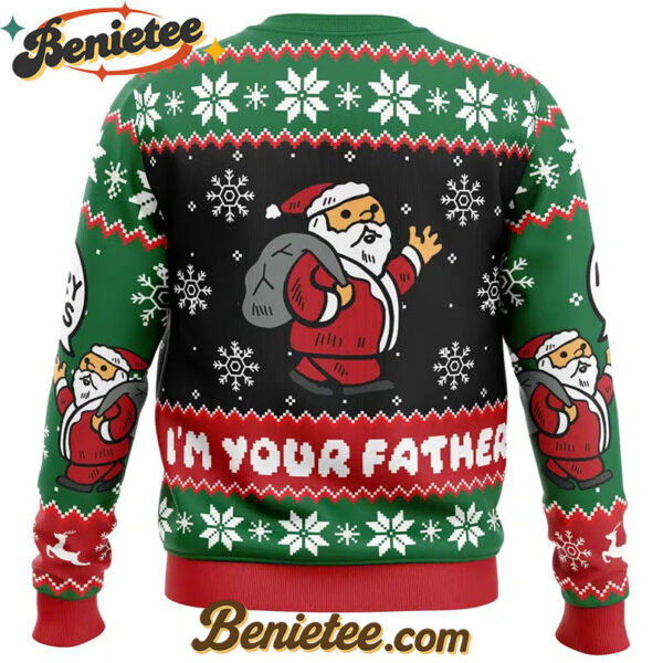 Spoiler Christmas Santa Claus Ugly Christmas Sweater