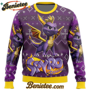 Spyro the Dragon Ugly Christmas Sweater