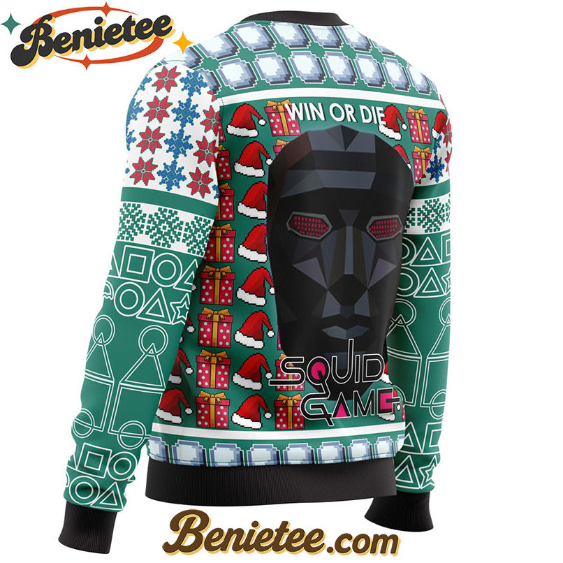 Squid Game Invitation Ugly Christmas Sweater