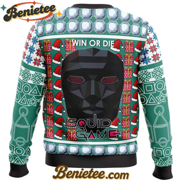 Squid Game Invitation Ugly Christmas Sweater
