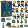 St Louis Blues Advent Calendar, Christmas Countdown Advent Calendar Gift Box with 24 Acrylic Ornaments
