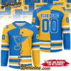 St. Louis Blues - Premium NHL Personalized Split Color Hockey Jersey