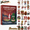Stanford Cardinal 133rd Anniversary Advent Calendar 2025, Christmas Countdown Advent Calendar Gift Box with 24 Acrylic Ornaments