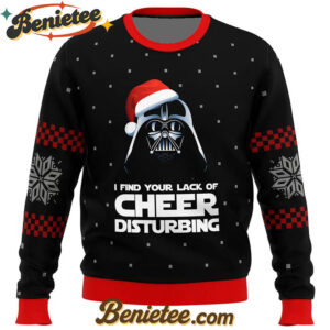 Star Wars Vader Lack of Cheer Ugly Christmas Sweater