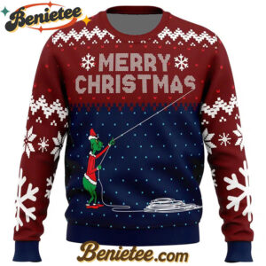 Stealing Christmas Dr. Seuss Grinch Ugly Christmas Sweater