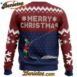 Stealing Christmas Dr. Seuss Grinch Ugly Christmas Sweater
