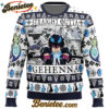 Straight Outta Gehenna Blue Exorcist Ugly Christmas Sweater