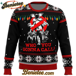 Stranger Things Who You Gonna Call Ugly Christmas Sweater