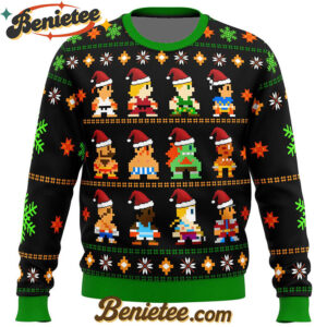 Street Fighter Classic Collection Ugly Christmas Sweater