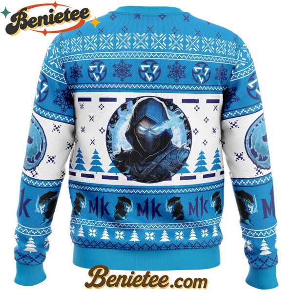 Sub Zero Mortal Kombat Ugly Christmas Sweater