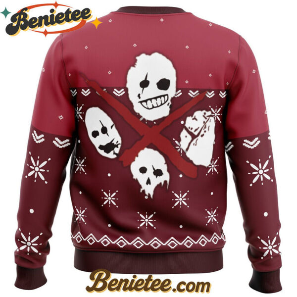 Susie The Legion Cozy Holidays Dead by Daylight Ugly Christmas Sweater