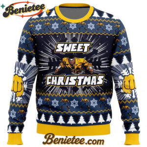 Sweet Christmas Luke Cage Marvel Ugly Christmas Sweater
