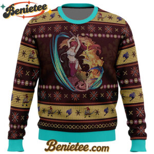 Sword Magic Erza Scarlet Fairy Tail Ugly Christmas Sweater