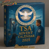 TSA Advent Calendar 2025, Christmas Countdown Advent Calendar Gift Box with 24 Acrylic Ornaments