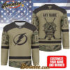 Tampa Bay Lightning - Premium NHL Camo Army Hockey Jersey