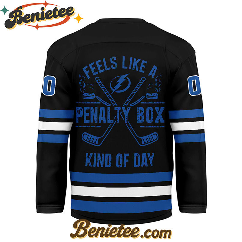 Tampa Bay Lightning - Premium NHL Feels Like a Penalty Day Long Jersey