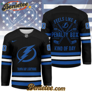 Tampa Bay Lightning - Premium NHL Feels Like a Penalty Day Long Jersey
