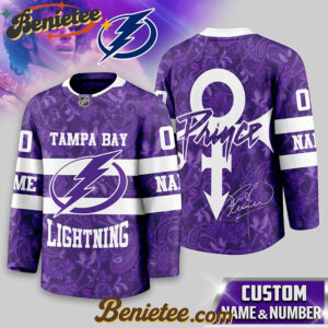 Tampa Bay Lightning - Premium NHL Prince Hockey Jersey