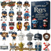 Tampa Bay Rays Advent Calendar 2025 27TH ANNIVERSARY Christmas Gift, Christmas Idea, Christmas Countdown Advent Calendar Gift Box with 24 Acrylic Ornaments