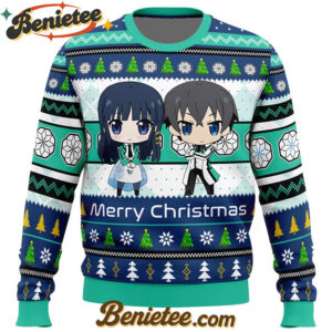 Tatsuya And Miyuki The Irregular at Magic High School Ugly Christmas Sweater