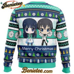 Tatsuya And Miyuki The Irregular at Magic High School Ugly Christmas Sweater