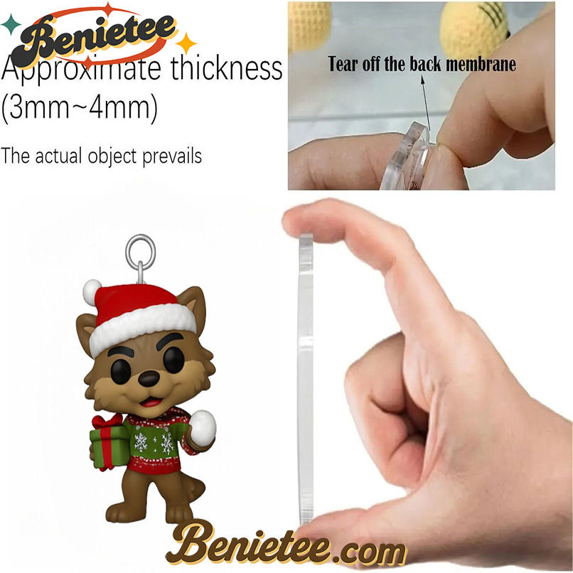 Tennessee Titans 66th Anniversary Advent Calendar, Christmas Countdown Advent Calendar Gift Box with 24 Acrylic Ornaments