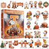 Tennessee Volunteers Snoopy Advent Calendar 2025, Christmas Countdown Advent Calendar Gift Box With 24 Acrylic Ornaments