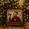 Terrifier Advent Calendar, Christmas Countdown Advent Calendar Gift Box with 24 Acrylic Ornaments