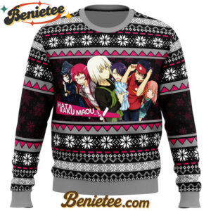 The Devils Crew The Devil is a Part-Timer Ugly Christmas Sweater