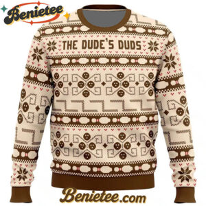The Dude's Duds The Big Lebowski Ugly Christmas Sweater