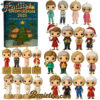 The Golden Girls 40th Anniversary Advent Calendar 2025, Christmas Countdown Advent Calendar Gift Box with 24 Acrylic Ornaments