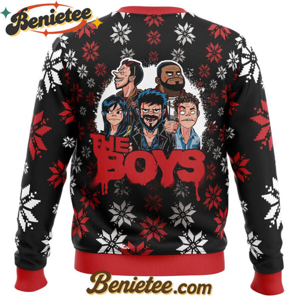 The Gorillaz Boys The Boys Ugly Christmas Sweater
