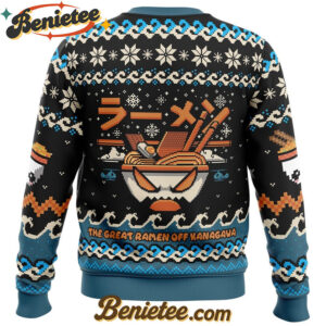 The Great Ramen Off Kanagawa Ramen Ugly Christmas Sweater