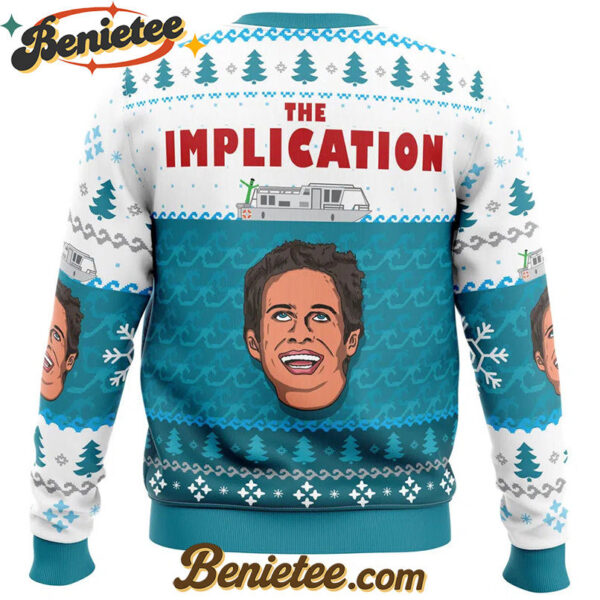 The Implication Always Sunny in Philadelphia Ugly Christmas Sweater
