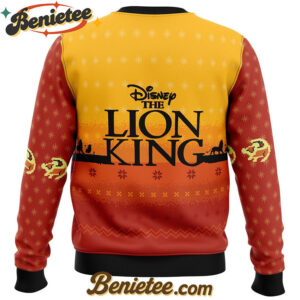 The Lion King Ugly Christmas Sweater