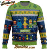 The Main Characters on Sesame Street Ugly Christmas Sweater