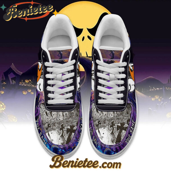 The Nightmare Before Christmas x Halloween Air Low-Top Sneakers Shoes For Men And Women