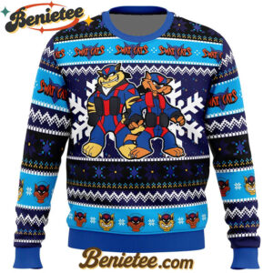 The Radical Squadron Swat Kats Ugly Christmas Sweater