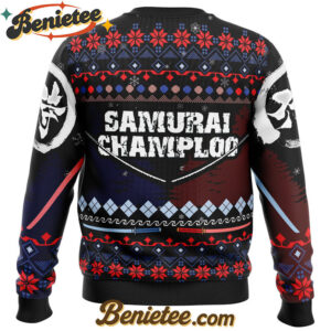 The Samurai Dou Samurai Champloo Ugly Christmas Sweater