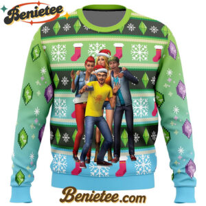 The Sims Ugly Christmas Sweater