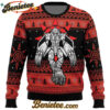 The Strongest Dragon Wargreymon Digimon Ugly Christmas Sweater
