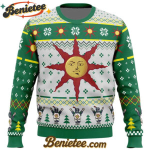 The Sun Dark Souls Ugly Christmas Sweater